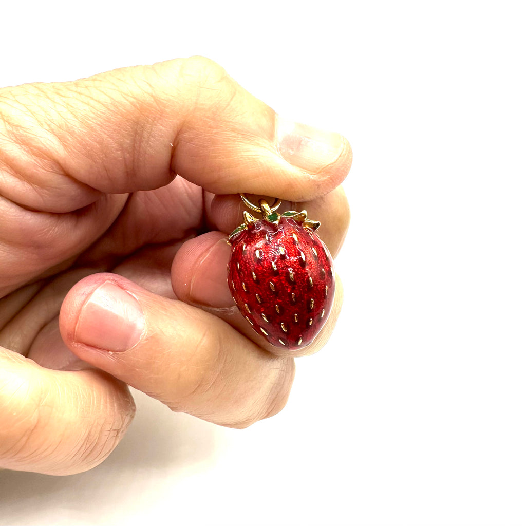 Vintage Strawberry Charm – JuJu Supply Co.