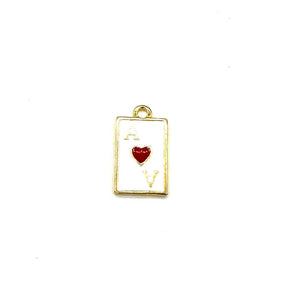 Ace of Hearts Charm
