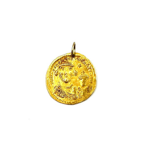 24K Gold Byzantine Coin