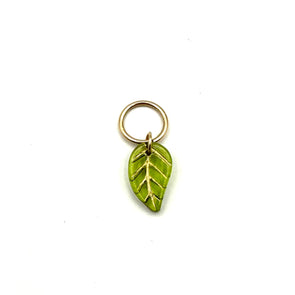 French Glass Leaf