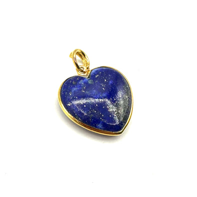 Large Lapis Heart for Calm
