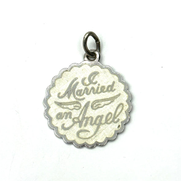 Vintage 1940s I Married An Angel Charm