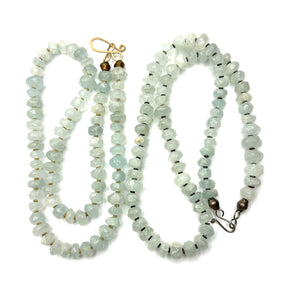 Raw Aquamarine Beads