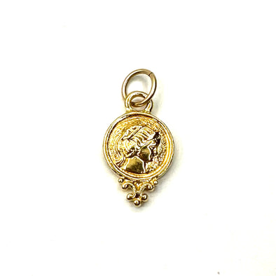 Vintage Coin Charm