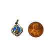 Vintage French Enameled Religious Medal