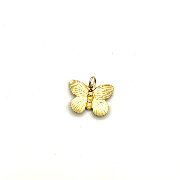 Vintage Brass Butterfly