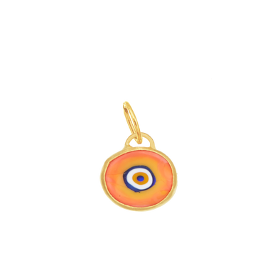 Orange Protection JuJu Eye in 24K Gold