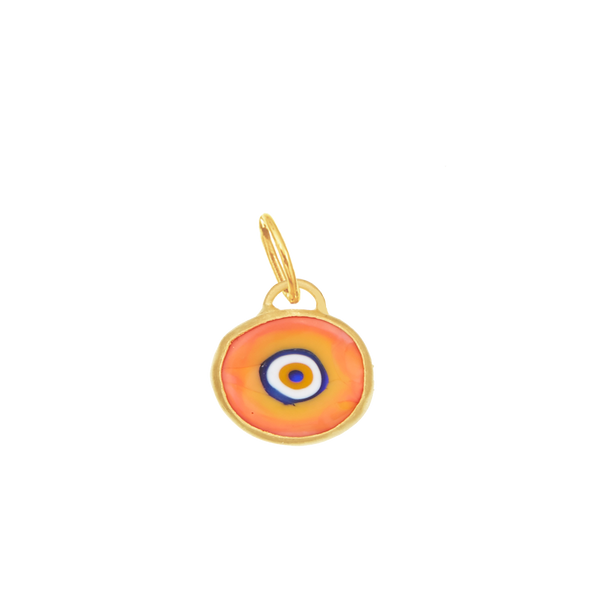 Orange Protection JuJu Eye in 24K Gold