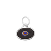 Orange Protection Juju Eye in Sterling Silver