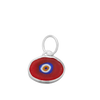 Red Protection Juju Eye in Sterling Silver