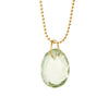 Green Amethyst Crystal for Acceptance