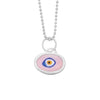 Red Protection Juju Eye in Sterling Silver